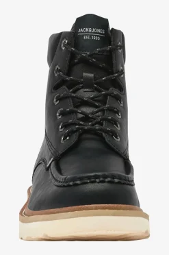 Jack & Jones Plus Ankelstøvler jfwArchway PU Moc Anthracite Clearance