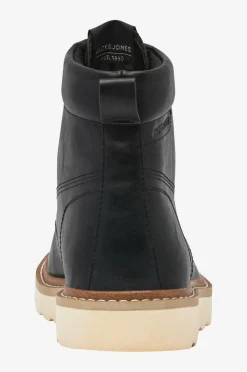 Jack & Jones Plus Ankelstøvler jfwArchway PU Moc Anthracite Clearance