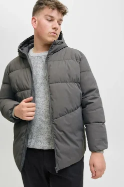 Jack & Jones Plus Pufferjakke jjGlobal Puffer Jacket Pls Castlerock