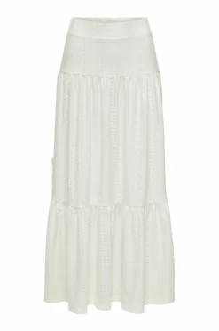 JDY Nederdele>Maxi nederdel Cathinka Ancle Skirt Jrs Cloud dancer