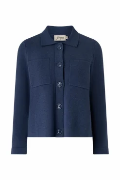Jumperfabriken Cardigan Alexis Navy Sale