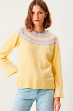 Jumperfabriken Trøjer & Cardigans>Pullover Vera Yellow