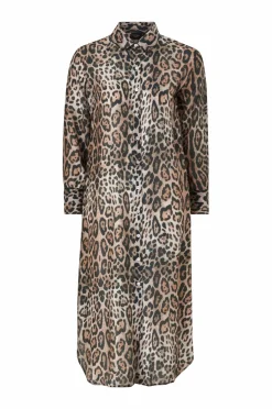 KAANDA Beach life Strandtøj>Strandkjole Shirt Dress Cheetah