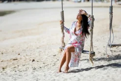 KAANDA Beach life Strandkjole shirt dress resort collection Butterfly Outlet