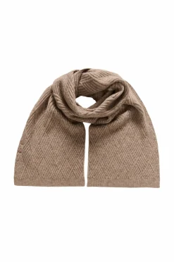 KAFFE Curve Tørklæder & Halstørklæder>Halstørklæde kcGemma Scarf Petrified Oak Melange