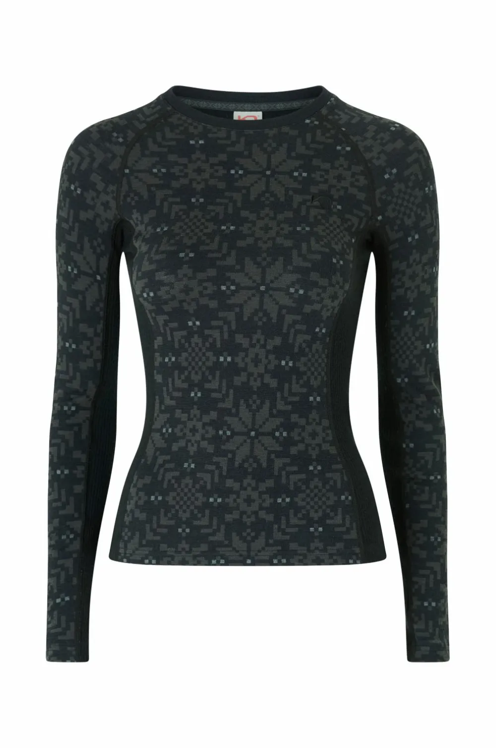 Kari Traa Skiundertøj|Skiundertøj>Termisk top Edith Long Sleeve Black