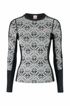 Kari Traa Skiundertøj|Skiundertøj>Termisk top Anna LS Black