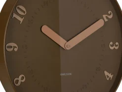 Karlsson Vægur Amena Mokka brun