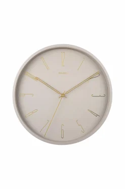 Karlsson Vægure>Vægur Belle Numbers Varm grå