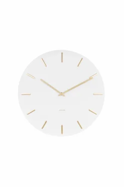 Karlsson Vægur Charm Hvid New