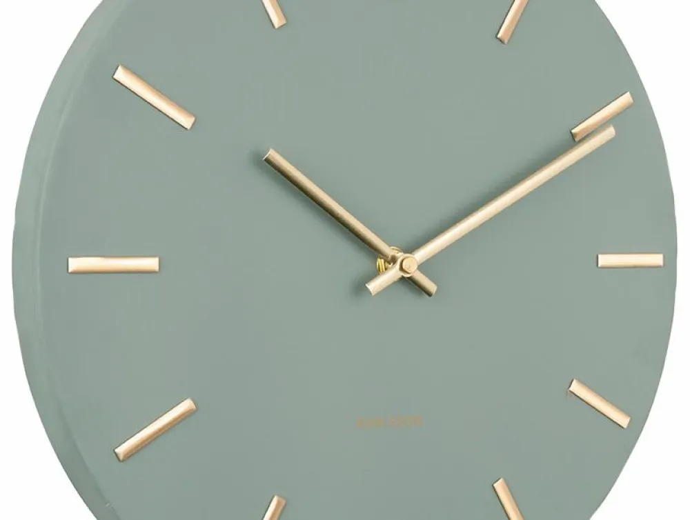 Karlsson Vægur Charm Small Jungle grøn