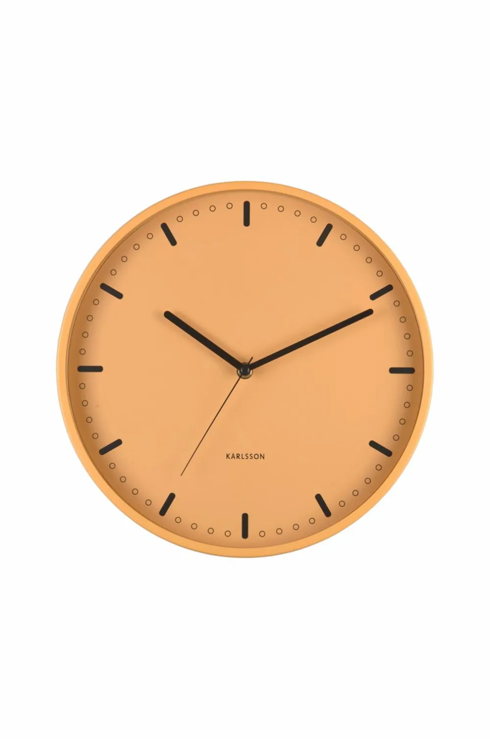 Karlsson Vægure>Vægur Cool Retro Mango gul