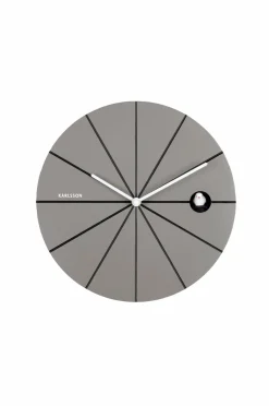 Karlsson Vægur Destacado Cuckoo Mørkegrå med sort Discount