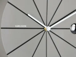 Karlsson Vægur Destacado Cuckoo Mørkegrå med sort Discount