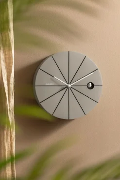 Karlsson Vægur Destacado Cuckoo Mørkegrå med sort Discount