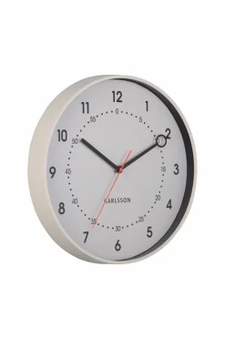 Karlsson Vægure>Vægur Fresco Warm grey