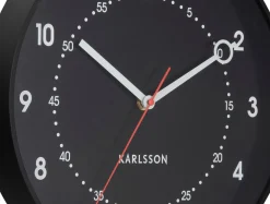 Karlsson Vægur Fresco Sort Hot