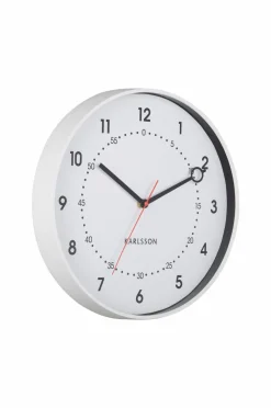 Karlsson Vægure>Vægur Fresco White