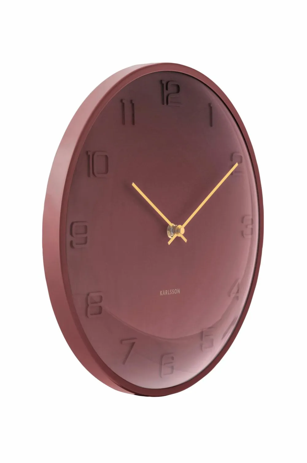 Karlsson Vægur Fuerte Dome Bourgogne rød Outlet