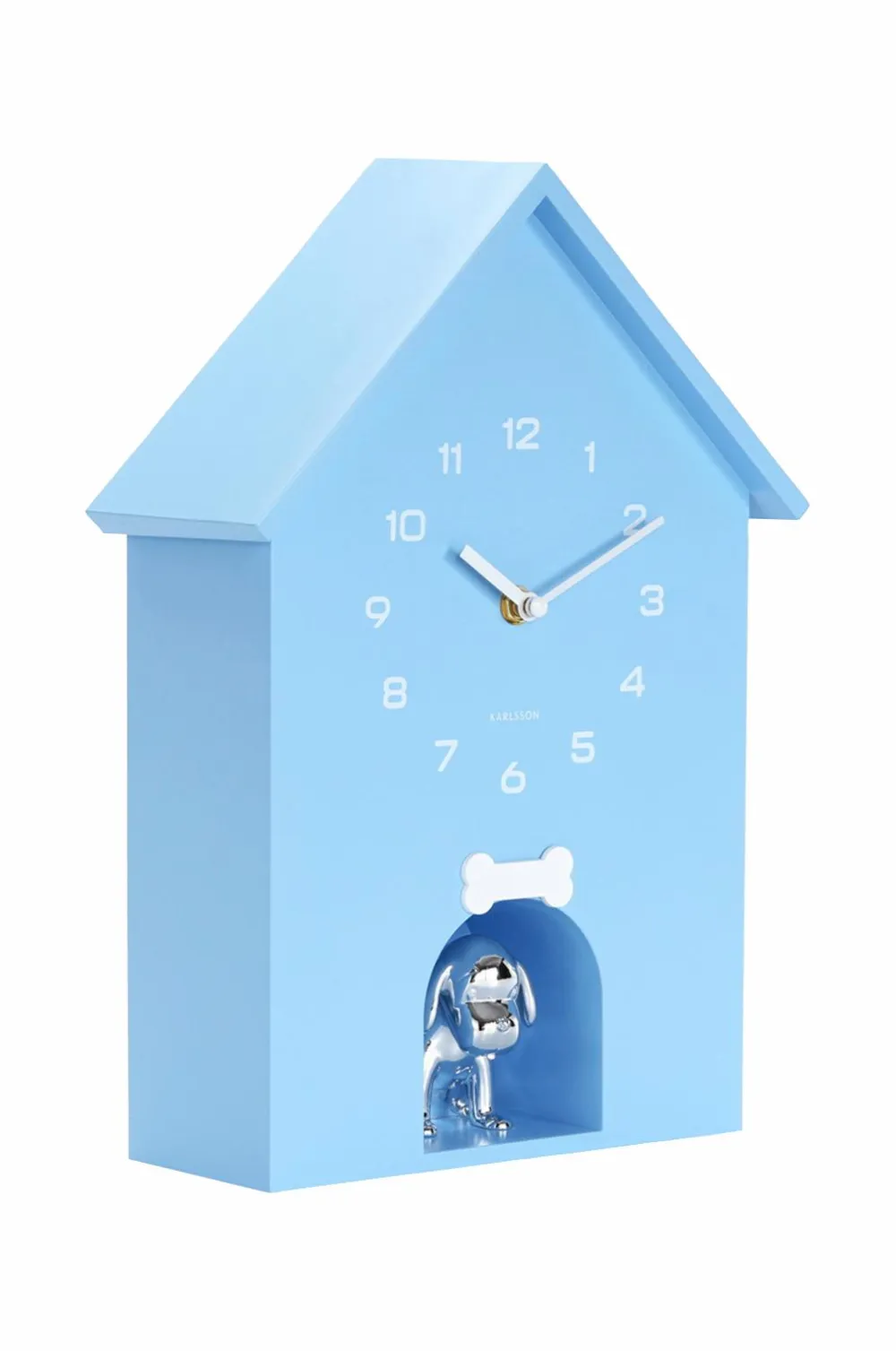 Karlsson Vægure>Vægur Garding Doggy Blød blå