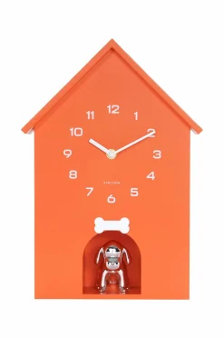 Karlsson Vægure>Vægur Garding Doggy Lys orange