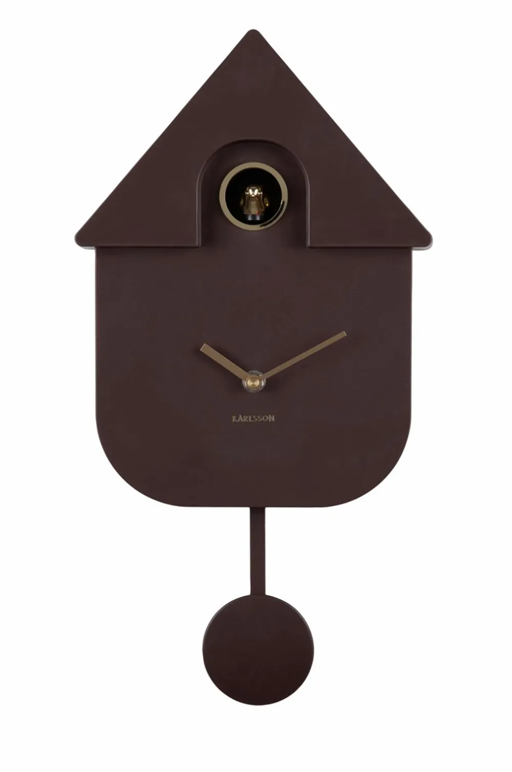 Karlsson Vægur Modern Cuckoo Oro Jordbrun Hot