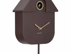 Karlsson Vægur Modern Cuckoo Oro Jordbrun Hot