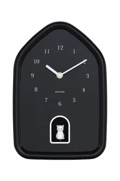 Karlsson Vægure>Vægur Modern Kitty Sort