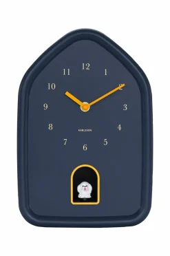 Karlsson Vægure>Vægur Modern Doggy Mørkeblå