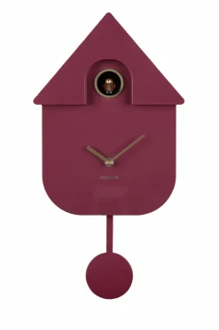 Karlsson Vægur Modern Cuckoo Oro Mørk lilla Clearance