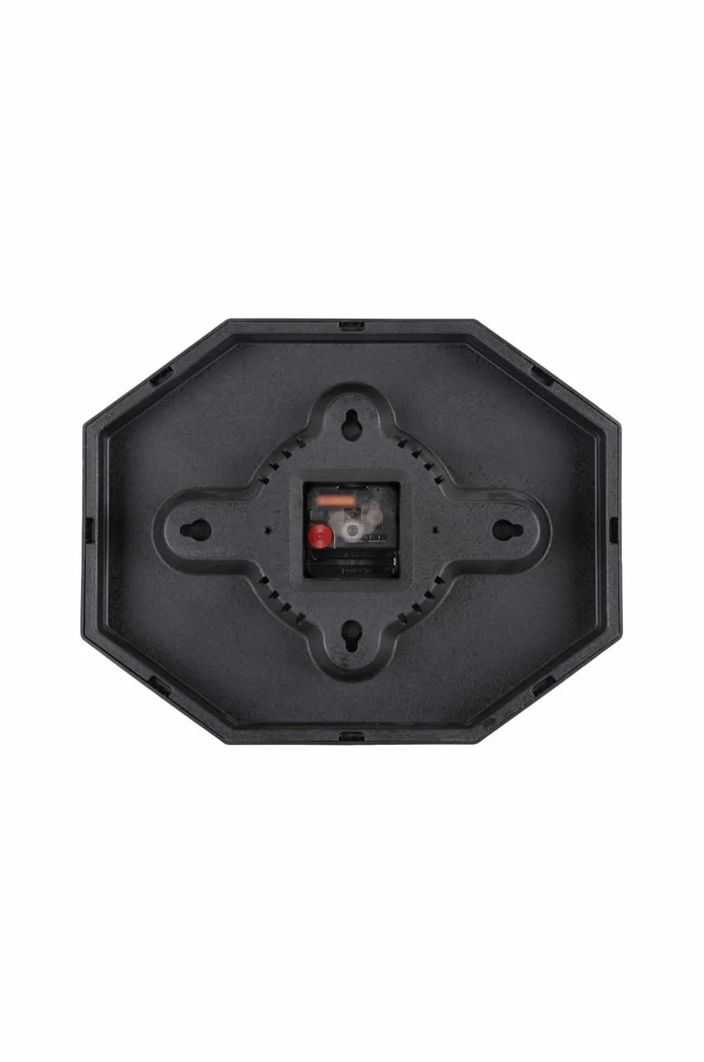 Karlsson Vægur Modern Factory Octagon Okkergul og marineblå Clearance