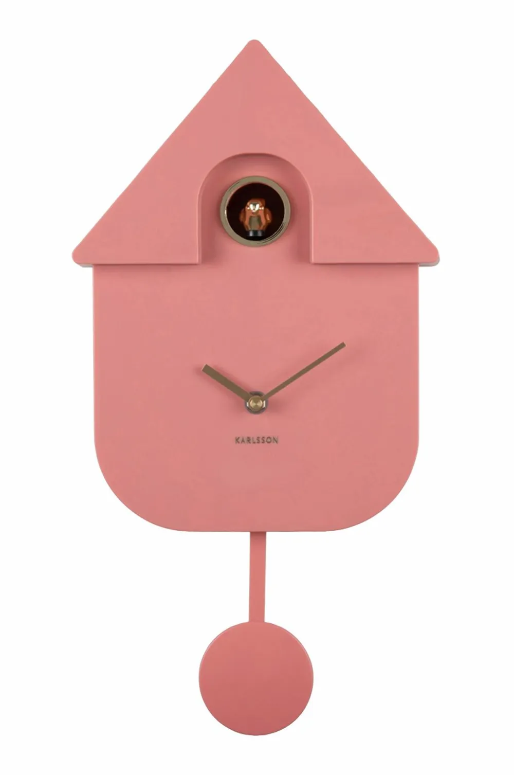 Karlsson Vægure>Vægur Modern Cuckoo Oro Rose tan