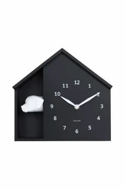 Karlsson Vægur Peeking Doggy Sort Clearance