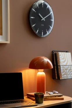 Karlsson Vægur Realista Dome Sort Sale