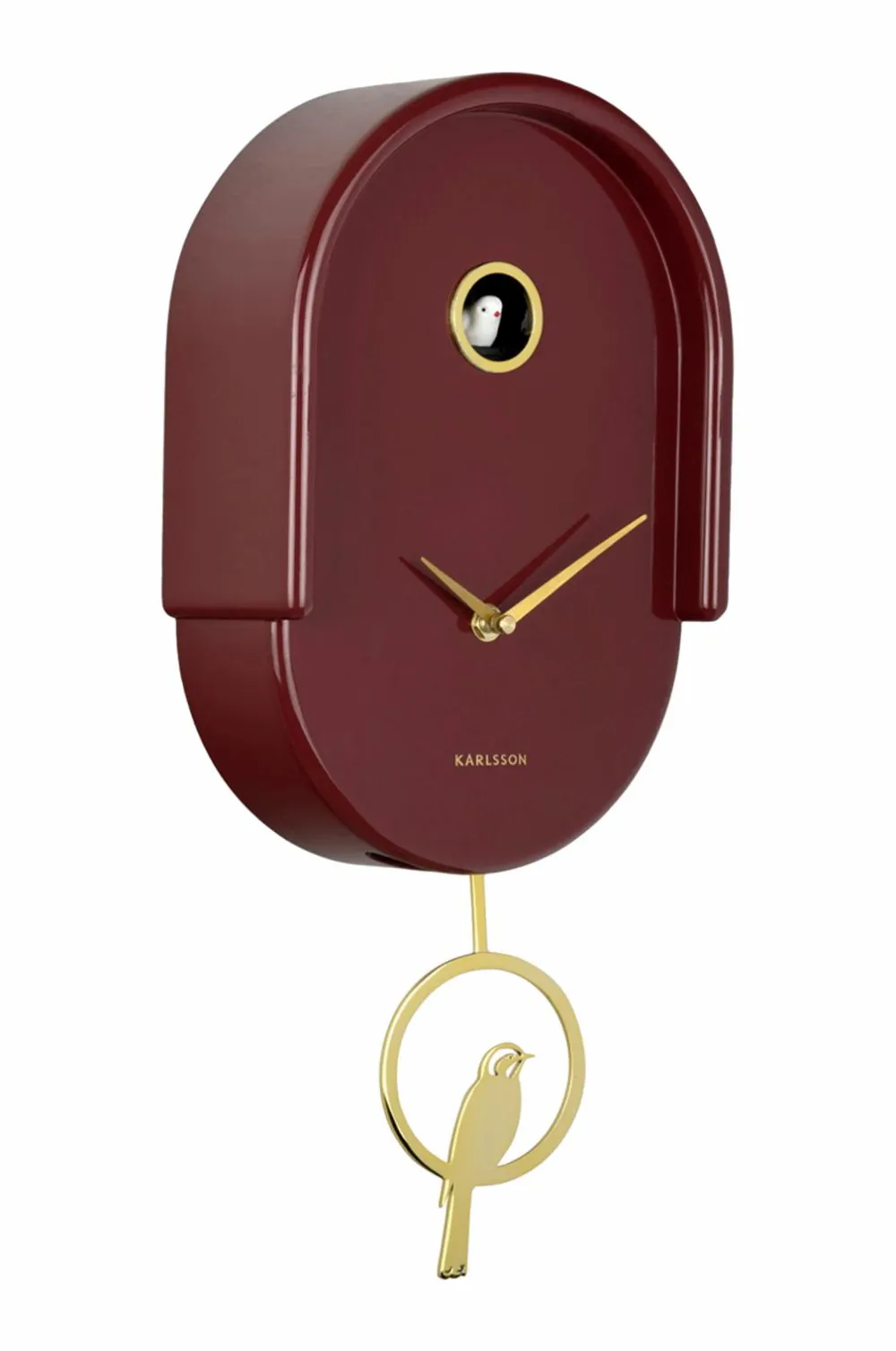 Karlsson Vægure>Vægur Tweet Bourgogne rød