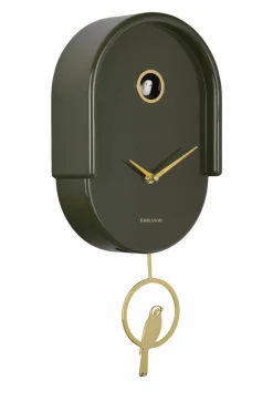 Karlsson Vægure>Vægur Tweet Luksusgrøn