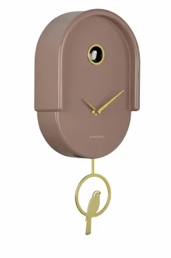 Karlsson Vægur Tweet Mokka brun Outlet