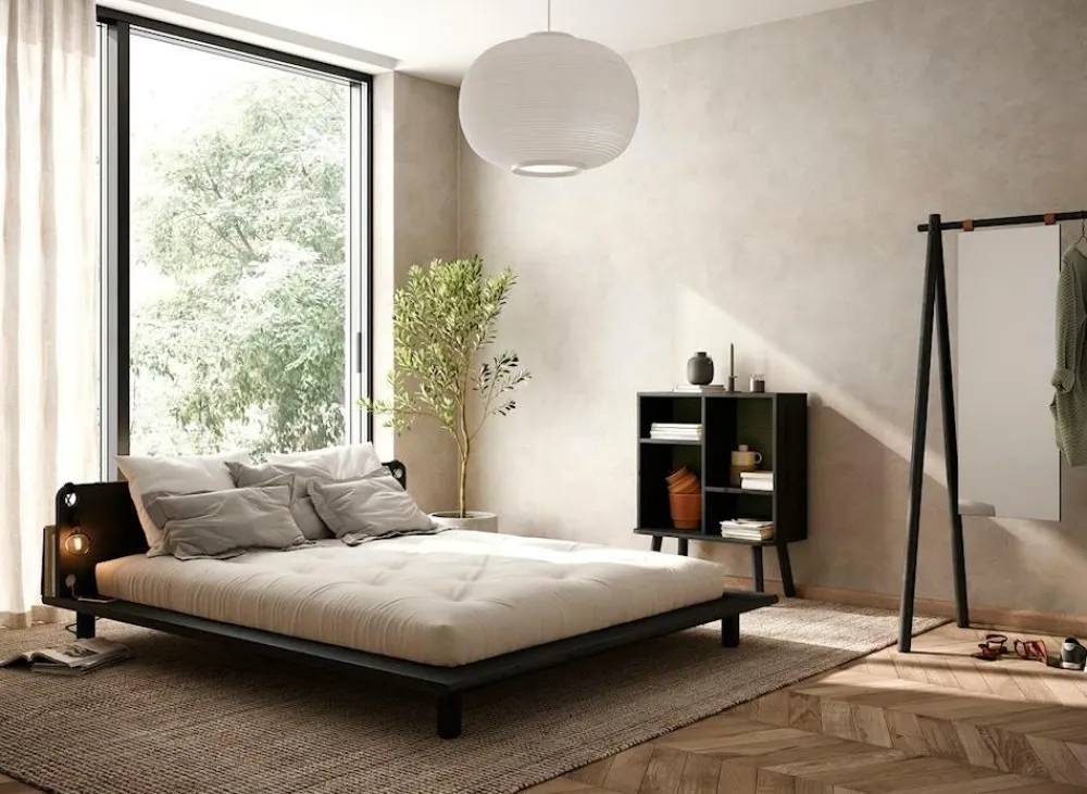 Karup Design Senge & Madrasser>Peek Bed Sort lakeret
