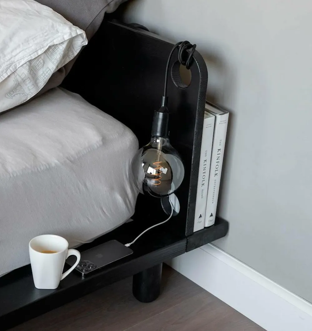 Karup Design Senge & Madrasser>Peek Bed Sort lakeret