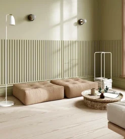 Karup Design Puf More, bomuld Petrol blue New