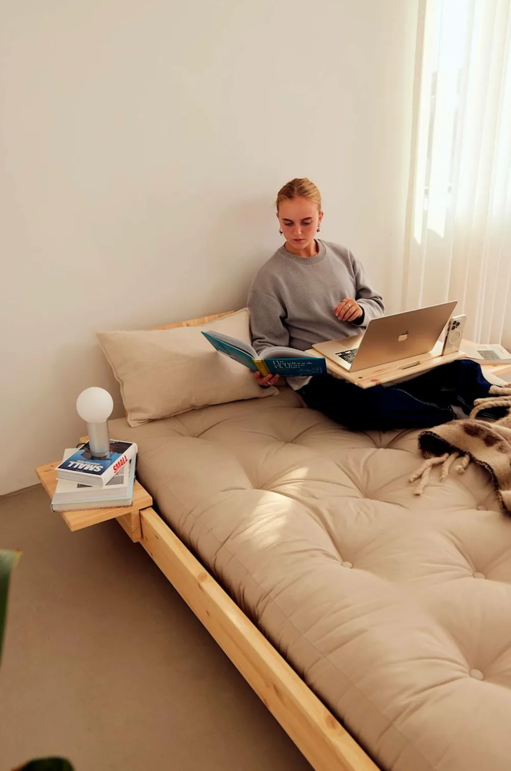 Karup Design Senge & Madrasser>Social Seng Klart lakeret