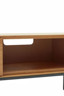 Kave Home Tv-bænk Vedrana Naturfarvet, sort Sale