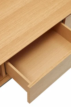 Kave Home Tv-bænk Vedrana Naturfarvet, sort Sale