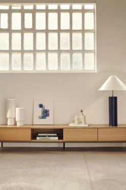 Kave Home Tv-bænk Vedrana Naturfarvet, sort Sale