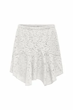 KIDS ONLY Nederdele>Blondekjole kogJulia Lace Skirt Wvn Cloud dancer