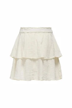 KIDS ONLY Nederdel kogThyra Life Layered Skirt Wvn Tofu Hot