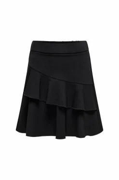 KIDS ONLY Nederdele>Nederdel kogPoptrash Life Ruffle Skirt Black