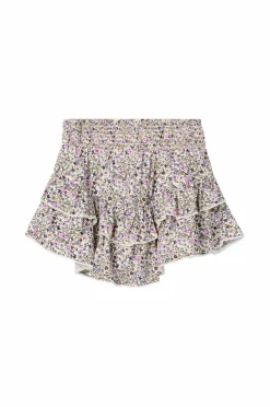 KIDS ONLY Nederdele>Nederdel kogGlow Life Taped Edge Skort Aop Cloud dancer