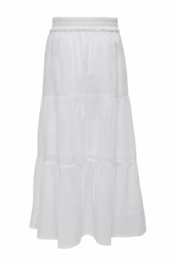 KIDS ONLY Nederdel kogMalene Long Skirt Wvn Cloud dancer Clearance