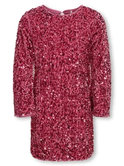KIDS ONLY Pailletkjole kogConfidence Rose wine Online